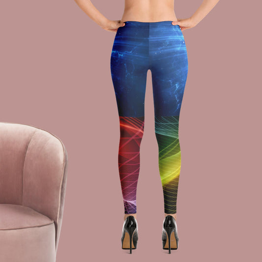 Space warp travel trough universe,  Leggings