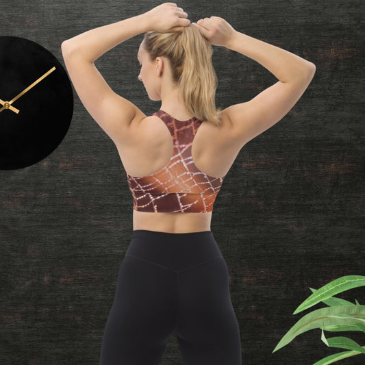 Spider Web, Designers Styles, Longline sports bra