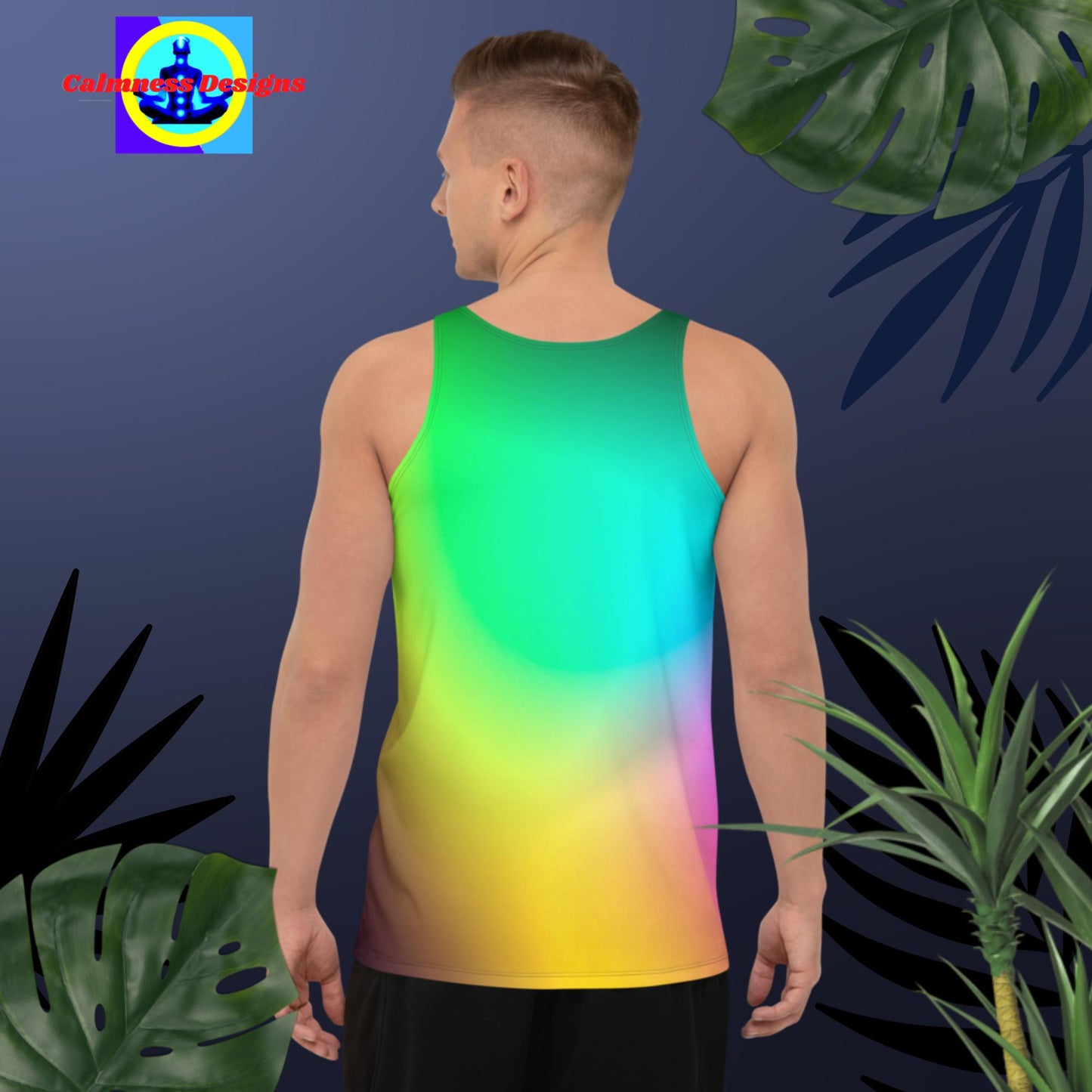 Multiple Gradient Colors, Tank Top