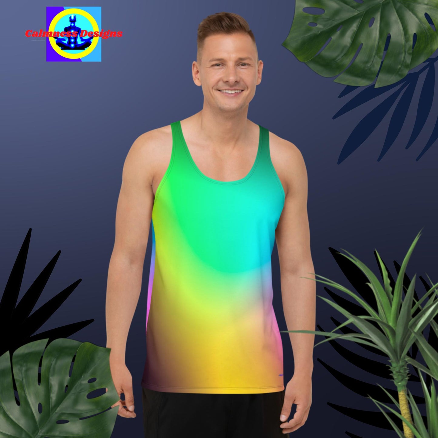 Multiple Gradient Colors, Tank Top