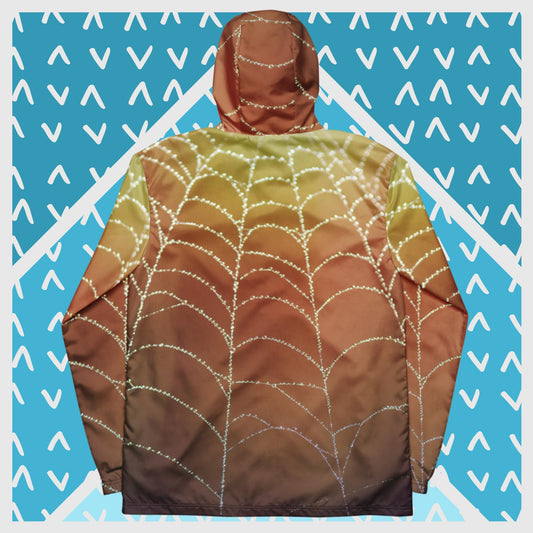 Morning Dew on Spider Web,  Men’s windbreaker