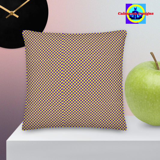 Checkers Details,  Premium Pillow