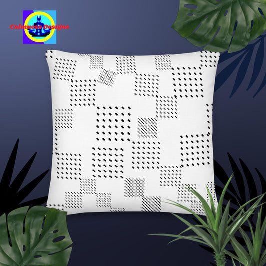 Dotted Diamond Designs,  Premium Pillow