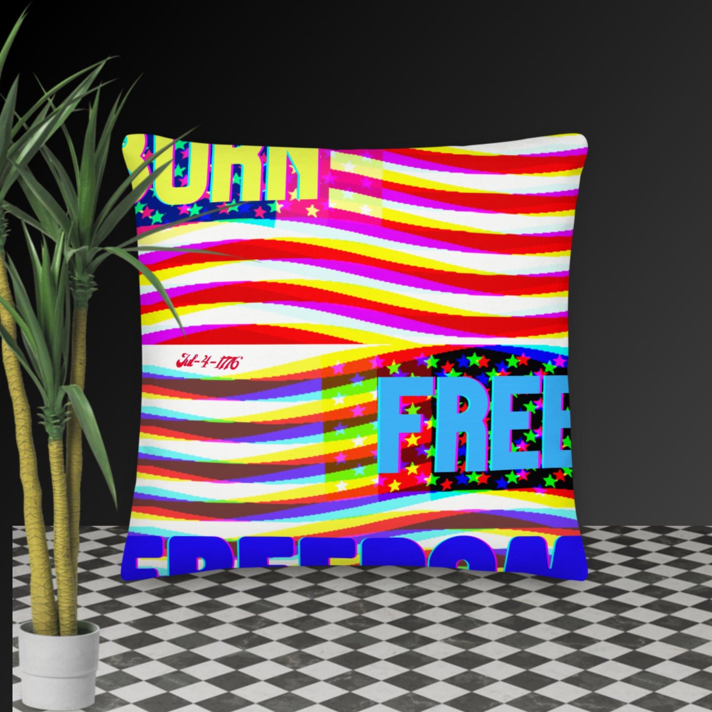 Born Free, Freedom, Premium Pillow