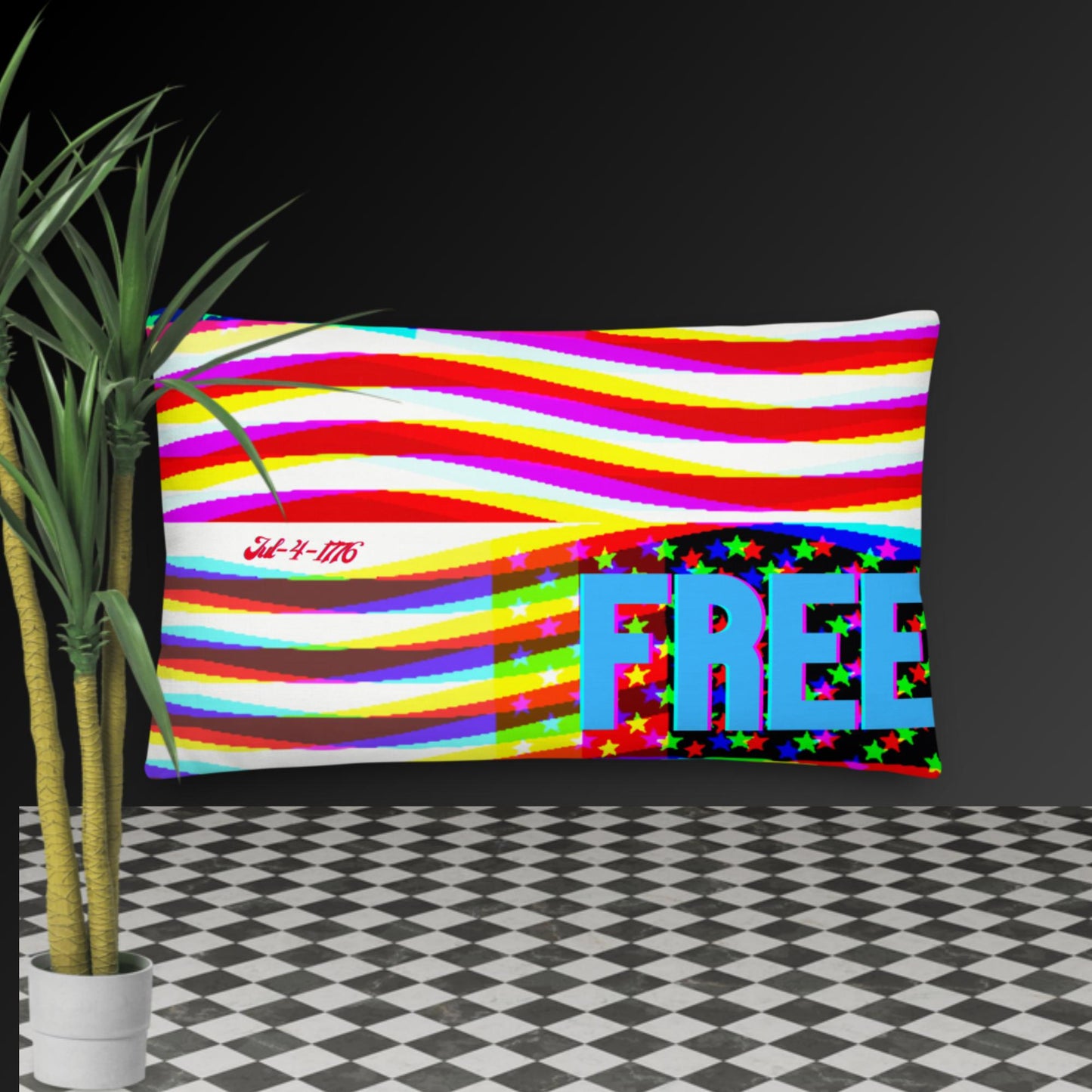 Born Free, Freedom, Premium Pillow