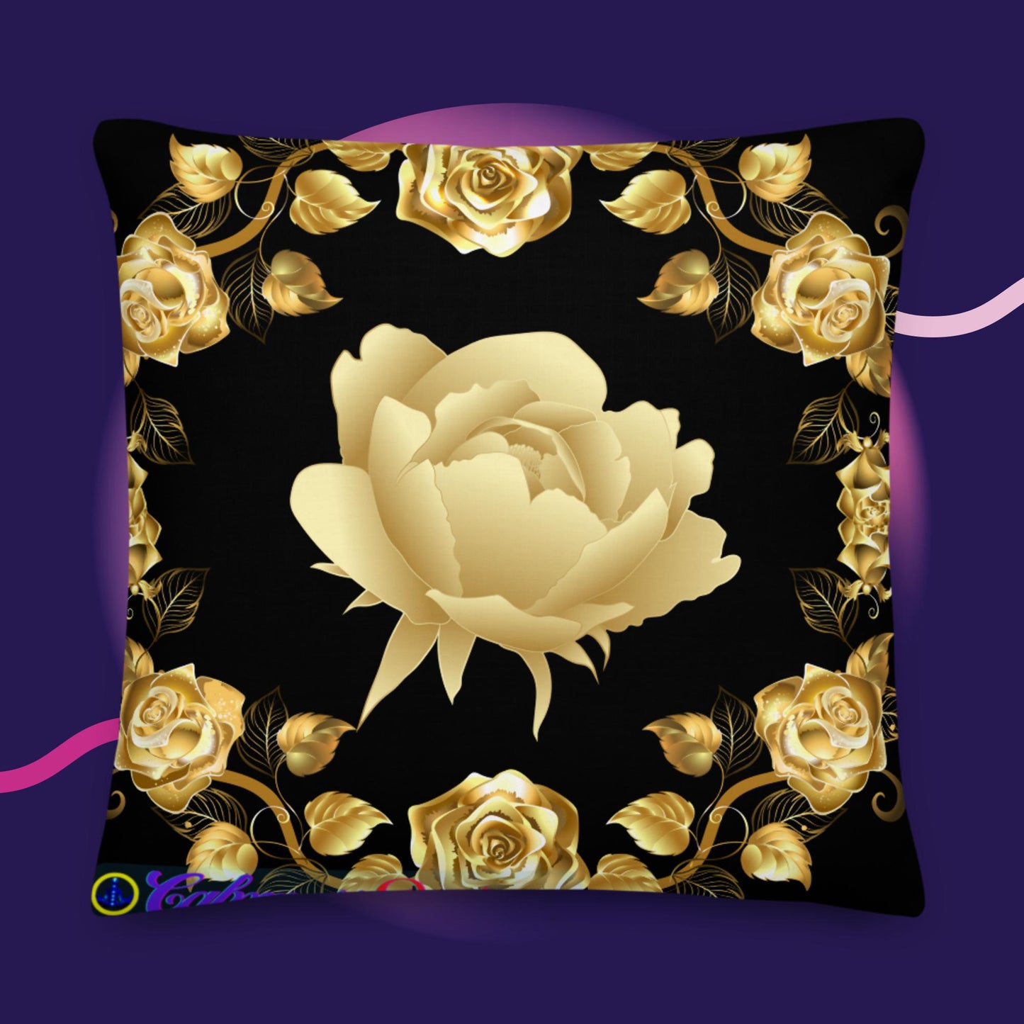 Rose Gold Designs,  Premium Pillow