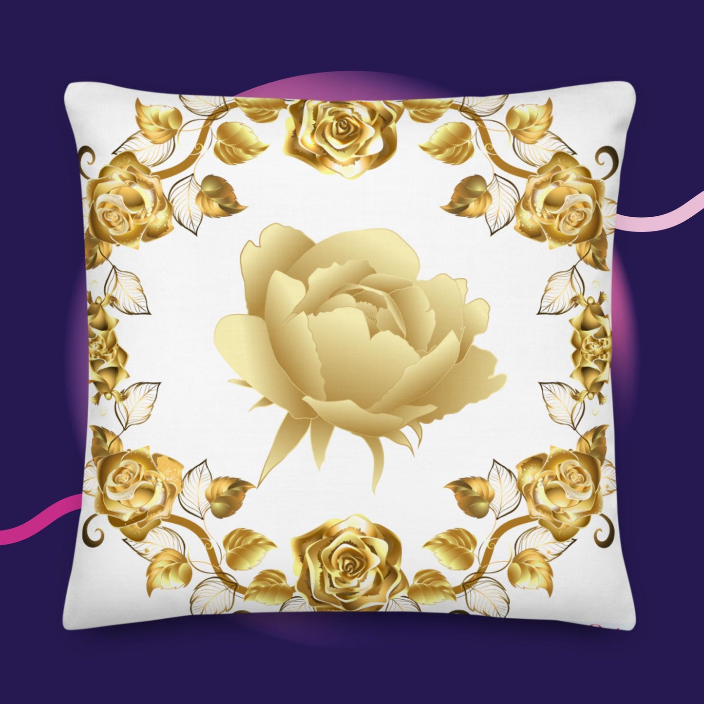 Rose Gold Designs,  Premium Pillow