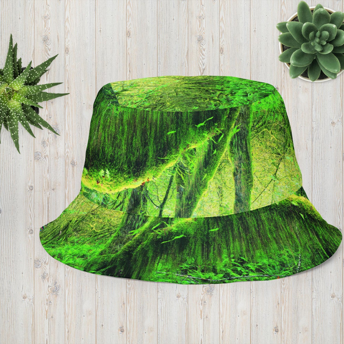 Dense Rainforest,   Reversible bucket hat