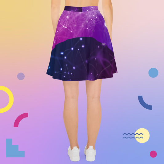 E-mail connection background, Interconnected Network Background, Skater Skirt