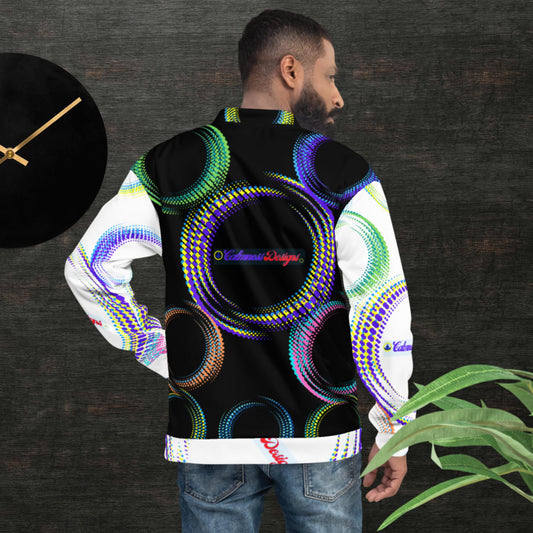 Rings Of The Universe , Unisex Bomber Jacket