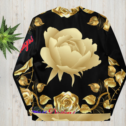 Rose Gold Designs, Unisex Bomber Jacket