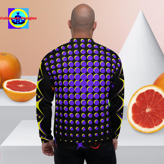 Diamond Stars Designer Unisex Bomber Jacket