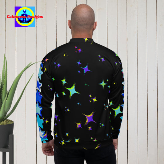 Twinkle Little Stars, Unisex Bomber Jacket