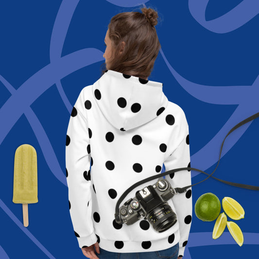 Polka Dots, Unisex Hoodie