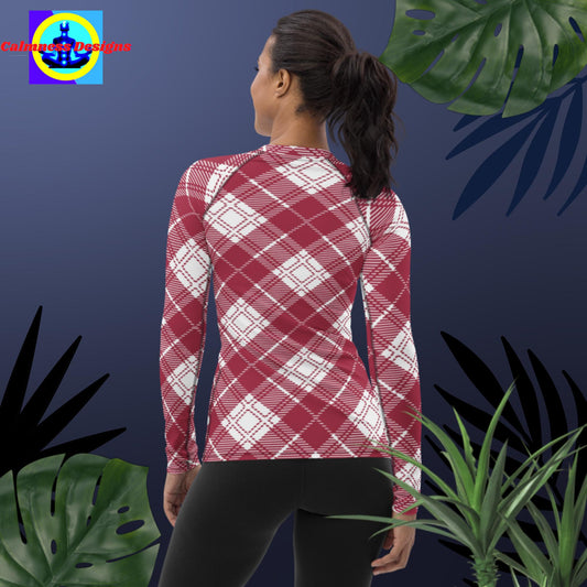 Tartan Designs, Women's Rash Guard