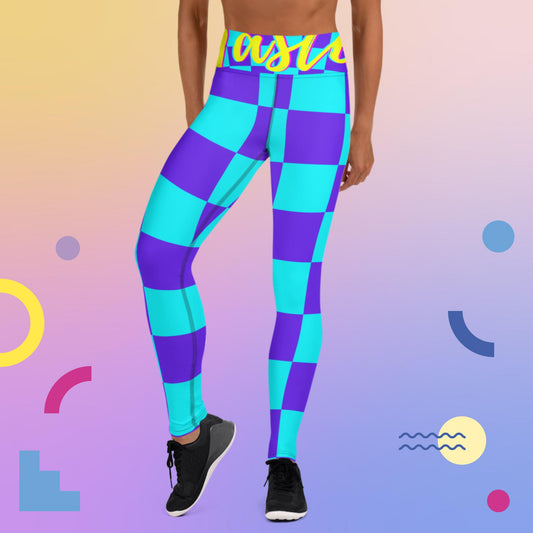 Checkered, Master Piece, Yoga Leggings