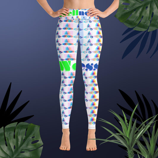 Wellness SPA Logo,   Yoga Leggings