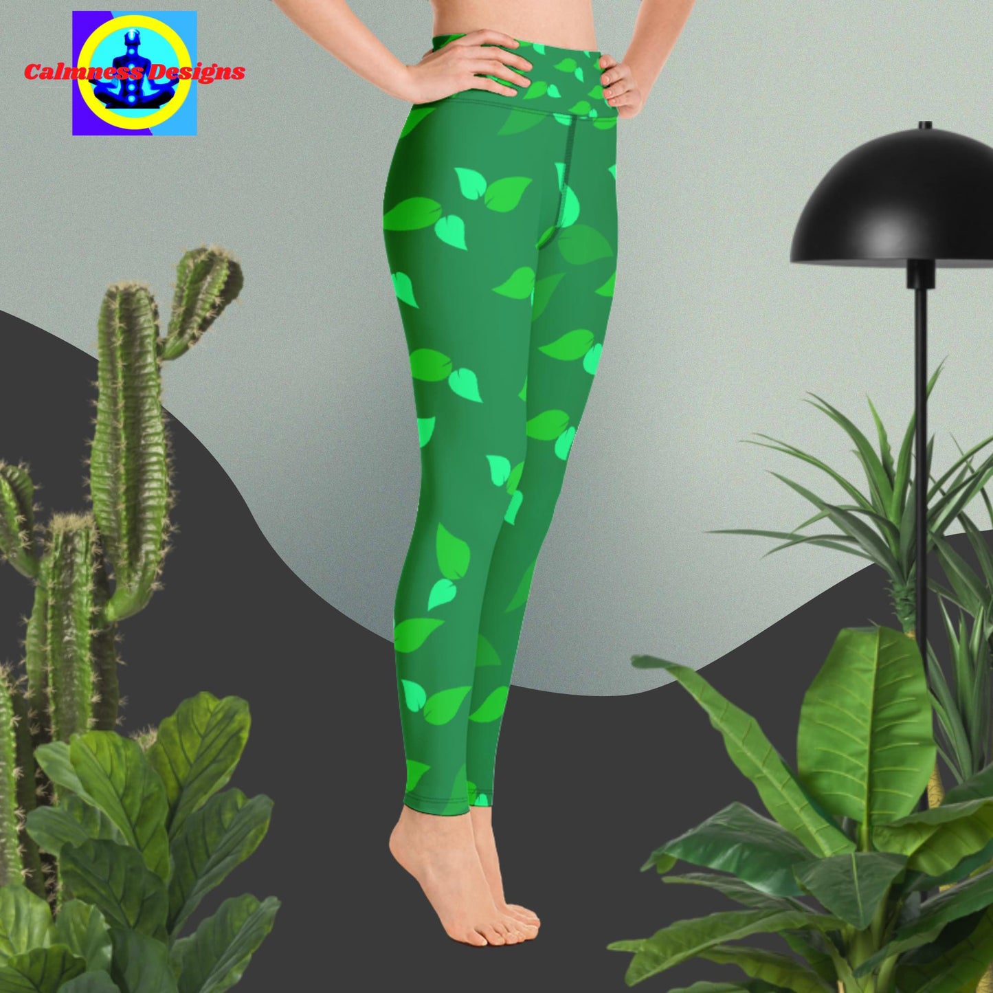 Beautiful Green Leaves,  Yoga Leggings