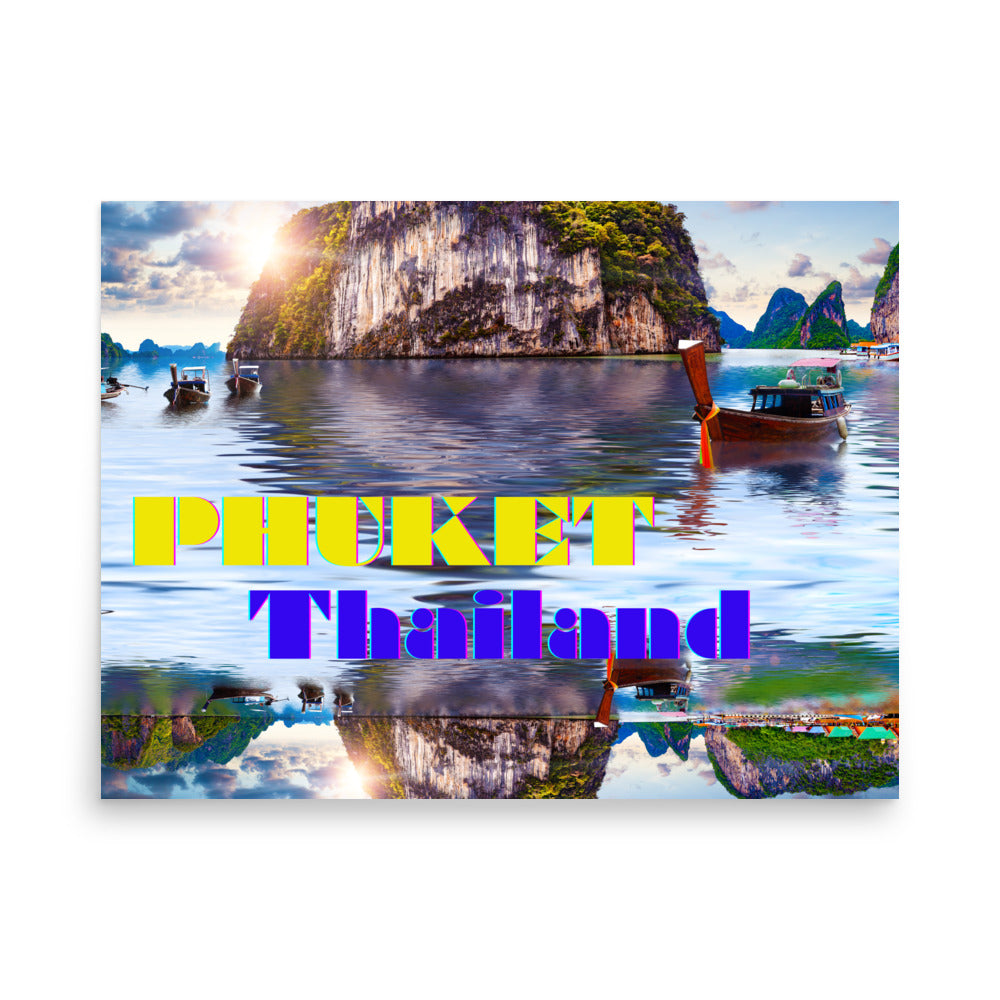 Scenic Phuket Landscape, Thailand,  Poster