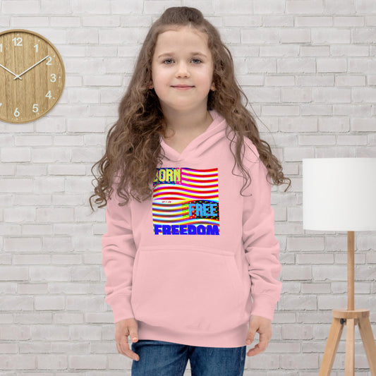 Born Free, Freedom, Kids Hoodie