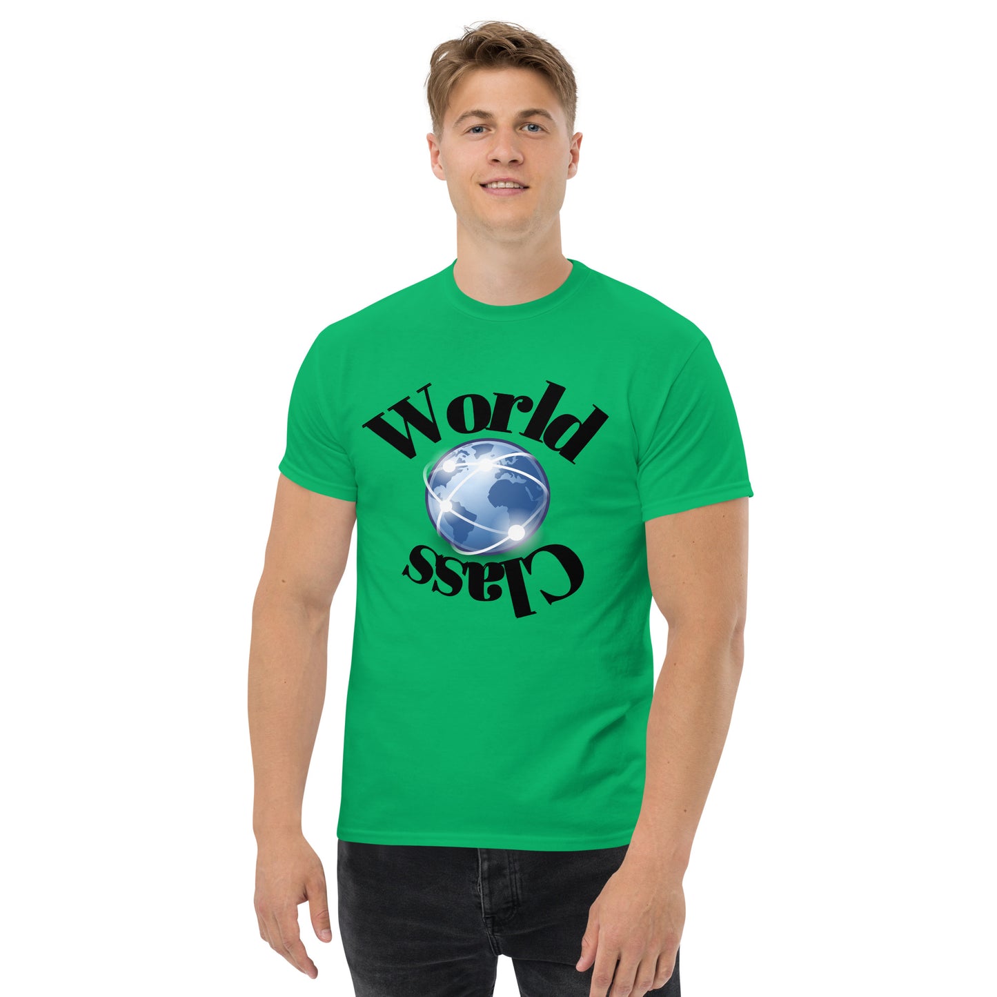 World Class, Globe,, Men's classic tee