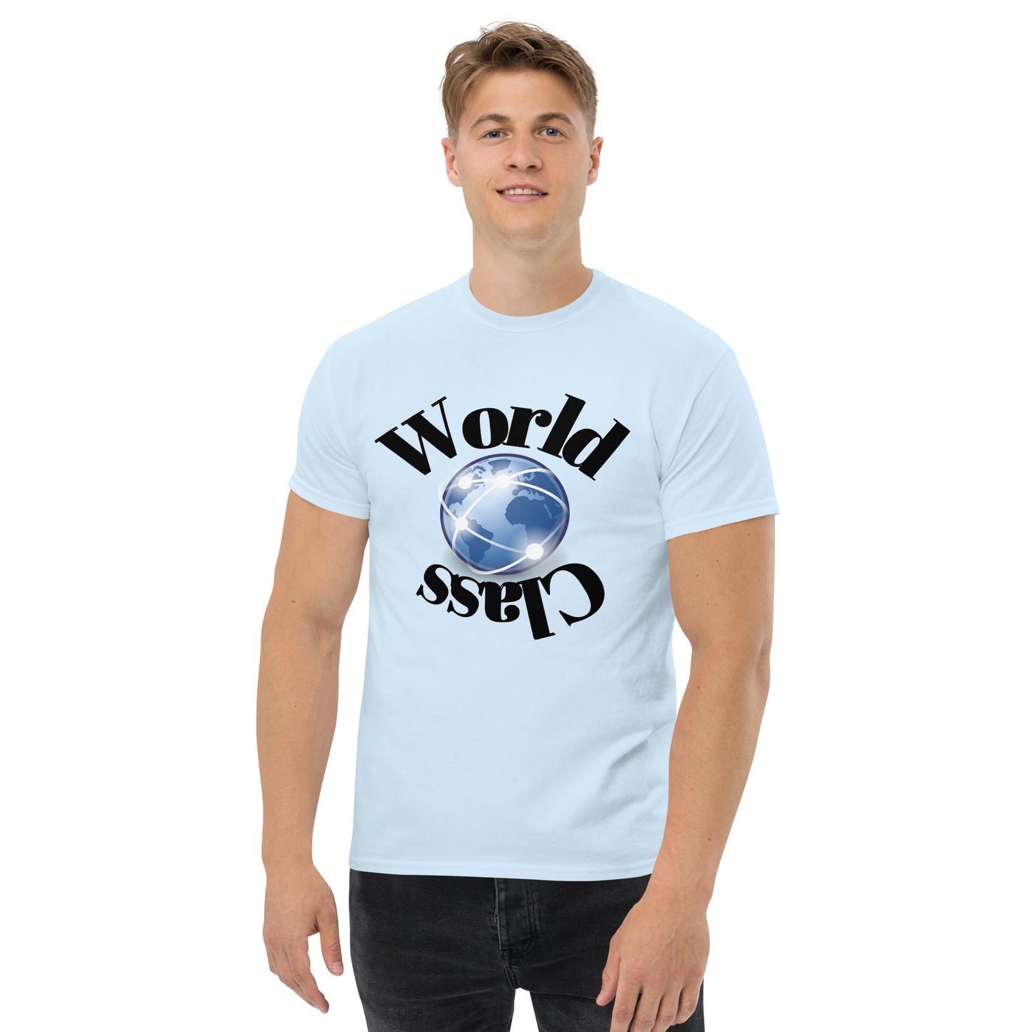 World Class, Globe,, Men's classic tee