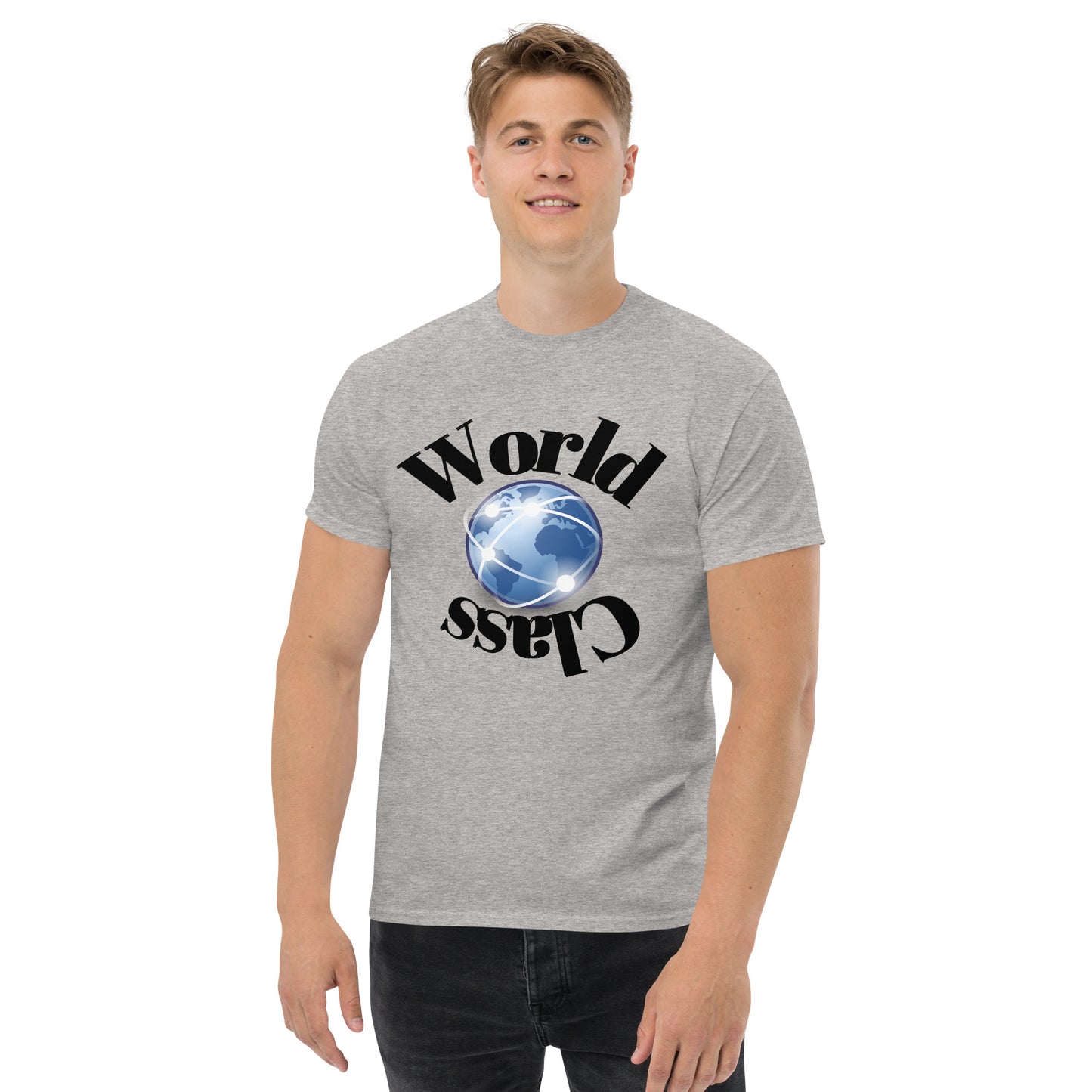 World Class, Globe,, Men's classic tee