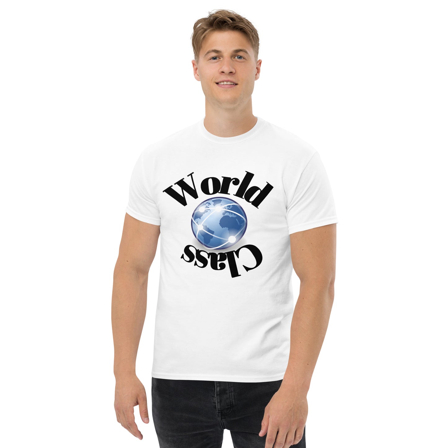 World Class, Globe,, Men's classic tee