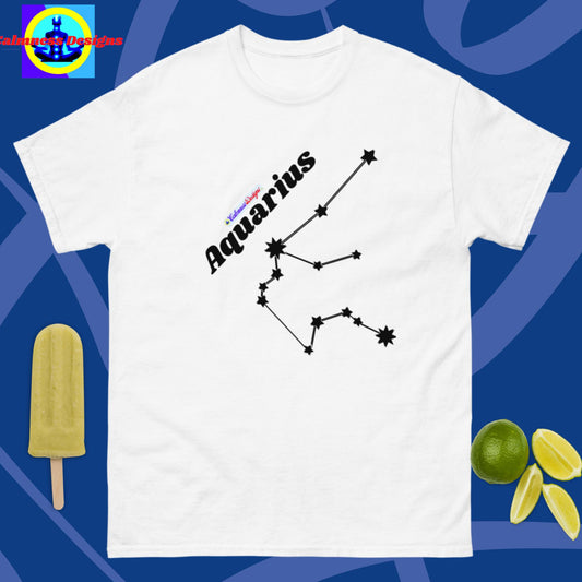 Aquarius, Designer's Styles,  Men's classic tee