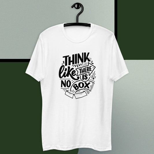 Think Like There Is No Box Short Sleeve T-shirt