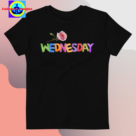 Wednesday,  Designer's  Styles,  Organic cotton kids t-shirt