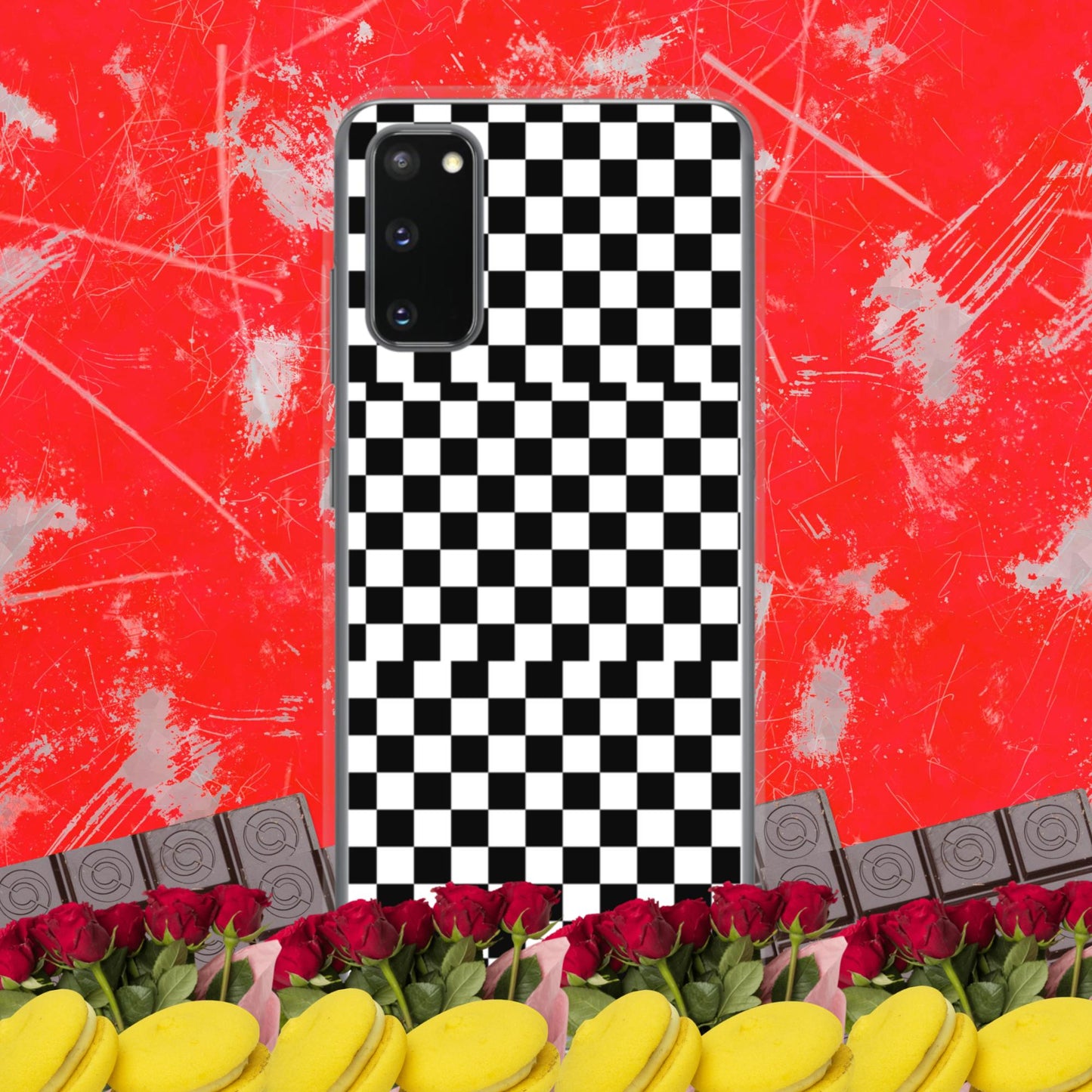 Checkered, Samsung Case