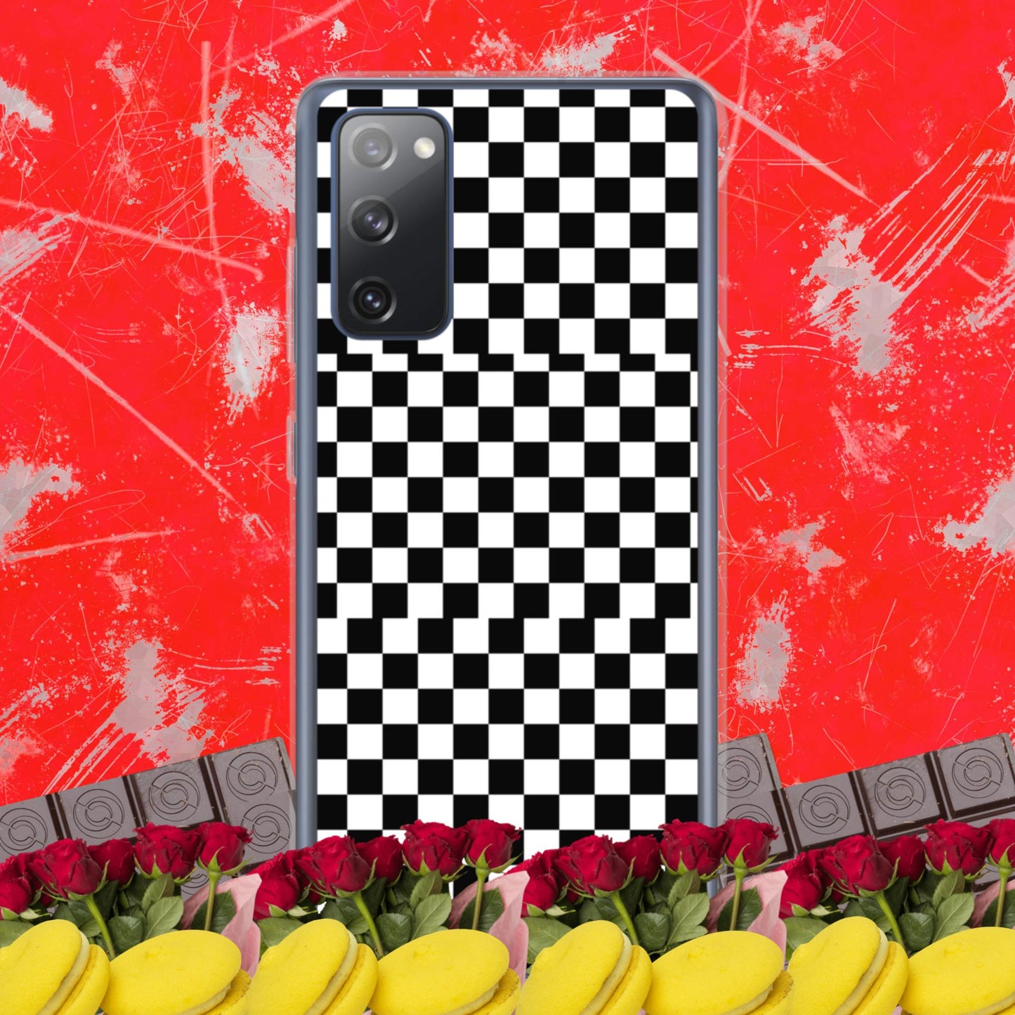 Checkered, Samsung Case