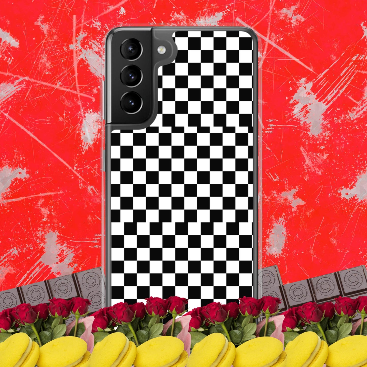 Checkered, Samsung Case