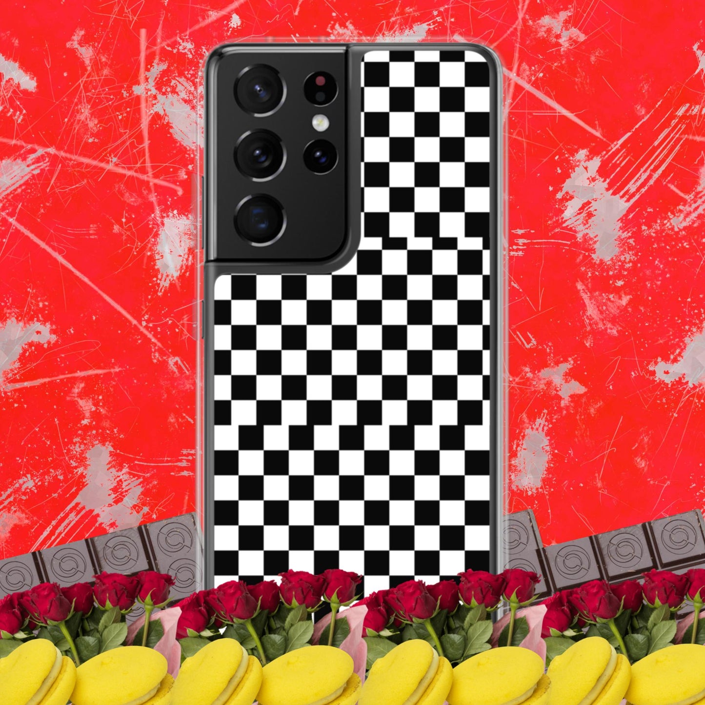 Checkered, Samsung Case