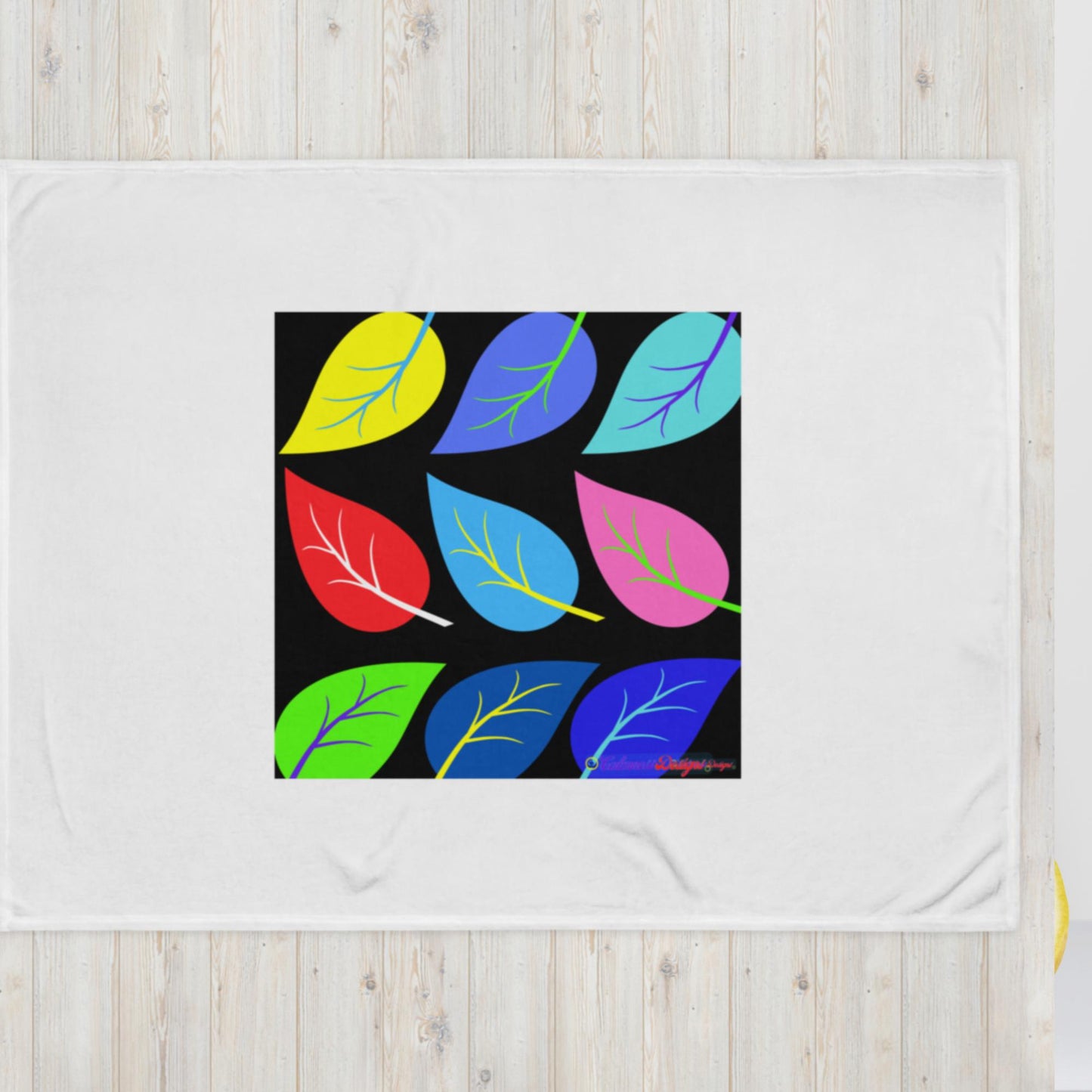 Leaf's Of Life, Throw Blanket