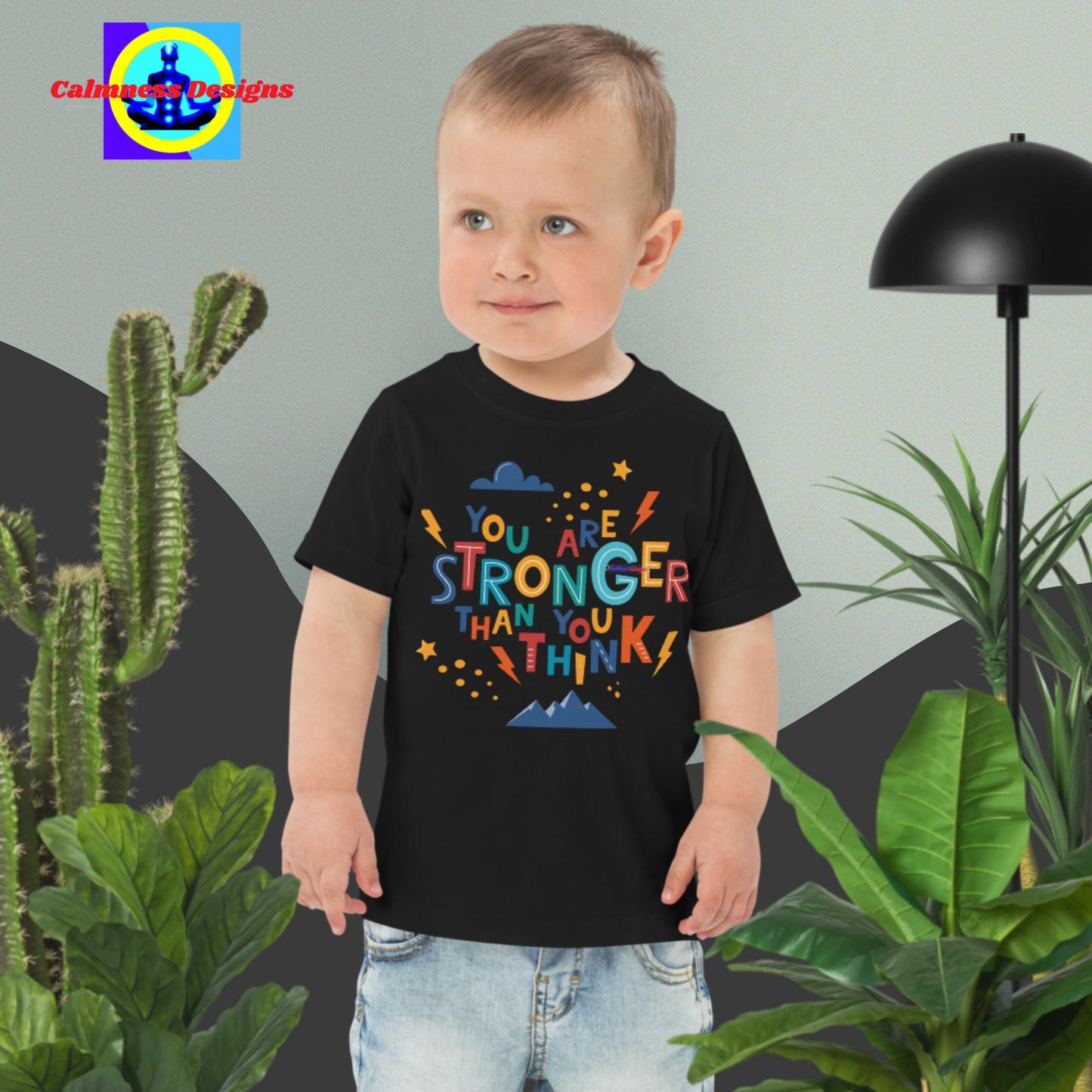 You Are Stronger Than You Think, Lighting, Stars, Toddler jersey t-shirt