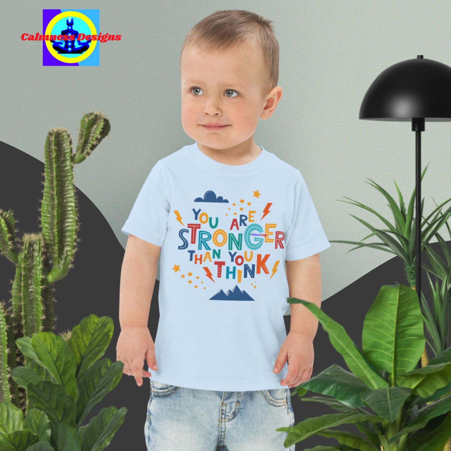 You Are Stronger Than You Think, Lighting, Stars, Toddler jersey t-shirt