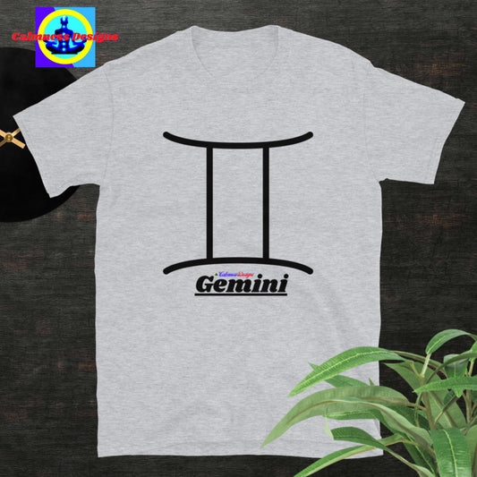 Gemini, Designer's Styles, Short-Sleeve Unisex T-Shirt