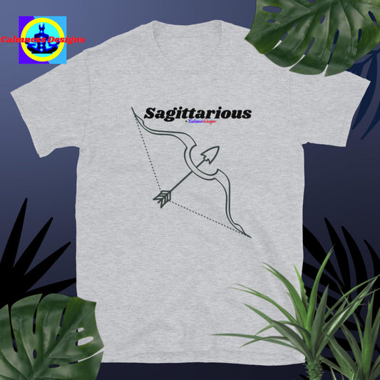 Sagittarious, Designer's Styles,  Short-Sleeve Unisex T-Shirt