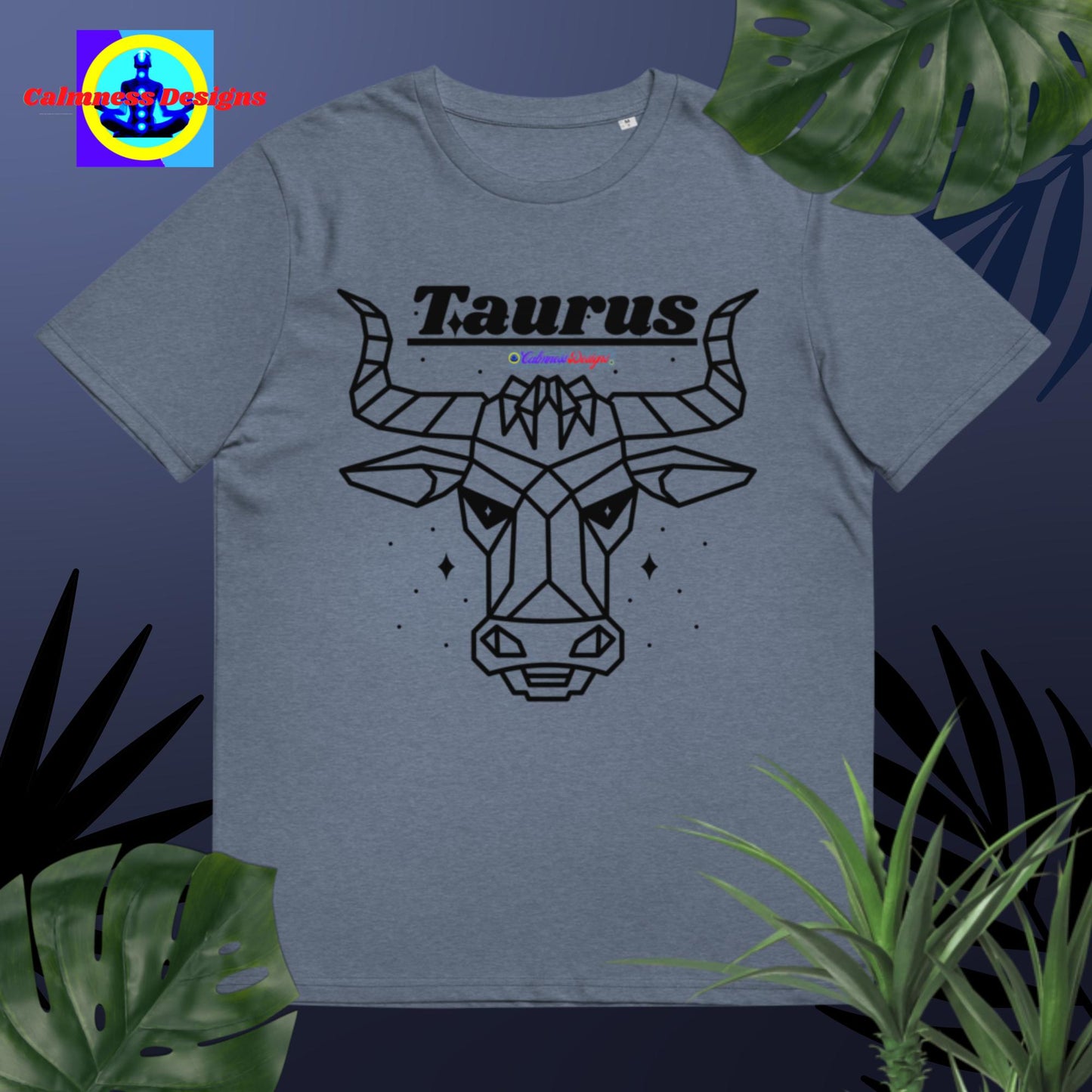 Taurus, Designer's Styles, Unisex organic cotton t-shirt