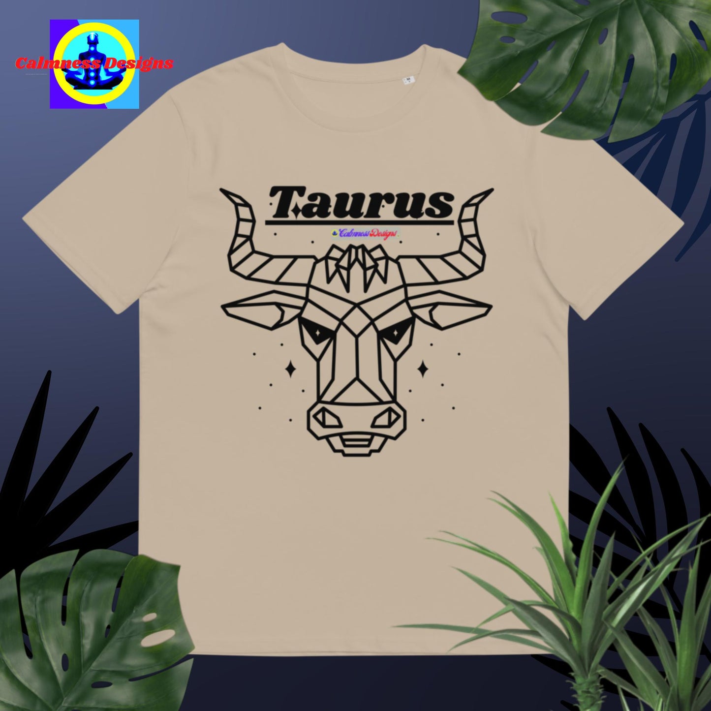 Taurus, Designer's Styles, Unisex organic cotton t-shirt