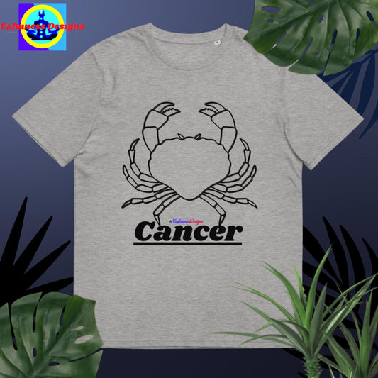 Cancer, Designer's Styles, Unisex organic cotton t-shirt