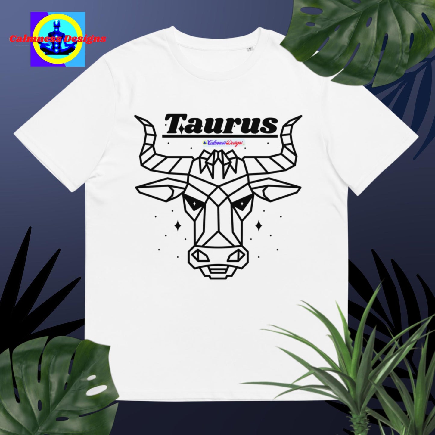 Taurus, Designer's Styles, Unisex organic cotton t-shirt