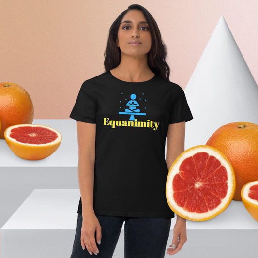 Equanimity, Equanimity Icon,, Women's short sleeve t-shirt