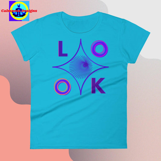 LOOK, Calmness Designer's-Star, Women's short sleeve t-shirt