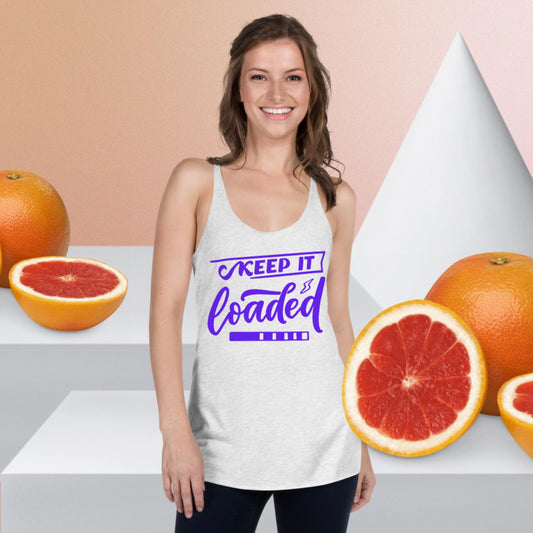 Keep It Loaded, Women's Racerback Tank