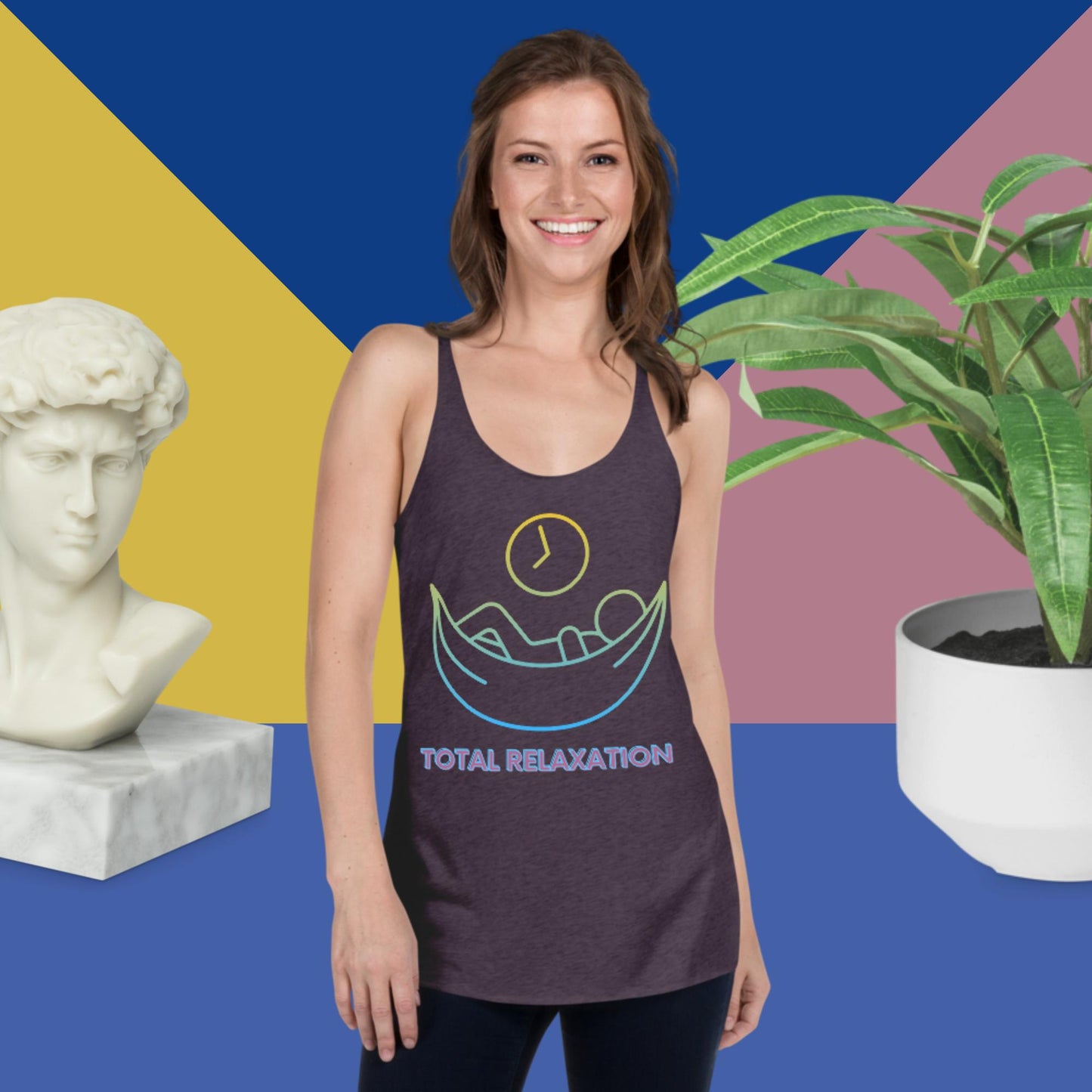 Total Relaxation, Women's Racerback Tank