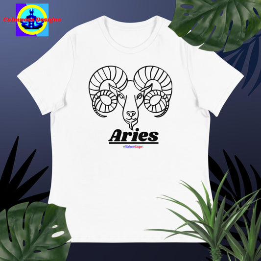 Aries, Designer's Styles,  Women's Relaxed T-Shirt