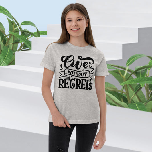 Live Without Regrets, Youth jersey t-shirt